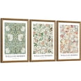 thumbnail image 1 of Singg William Morris Canvas Wall Art Set, 3 Piece Vintage Botanical Floral Pattern Pictures Prints Artwork, Paintings Wall Decor for Living Room Bedroom Bathroom Office, 1 of 6
