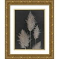 thumbnail image 1 of Singh, Dan 12x14 Gold Ornate Wood Framed with Double Matting Museum Art Print Titled - Midnight Pampas Grass I, 1 of 4