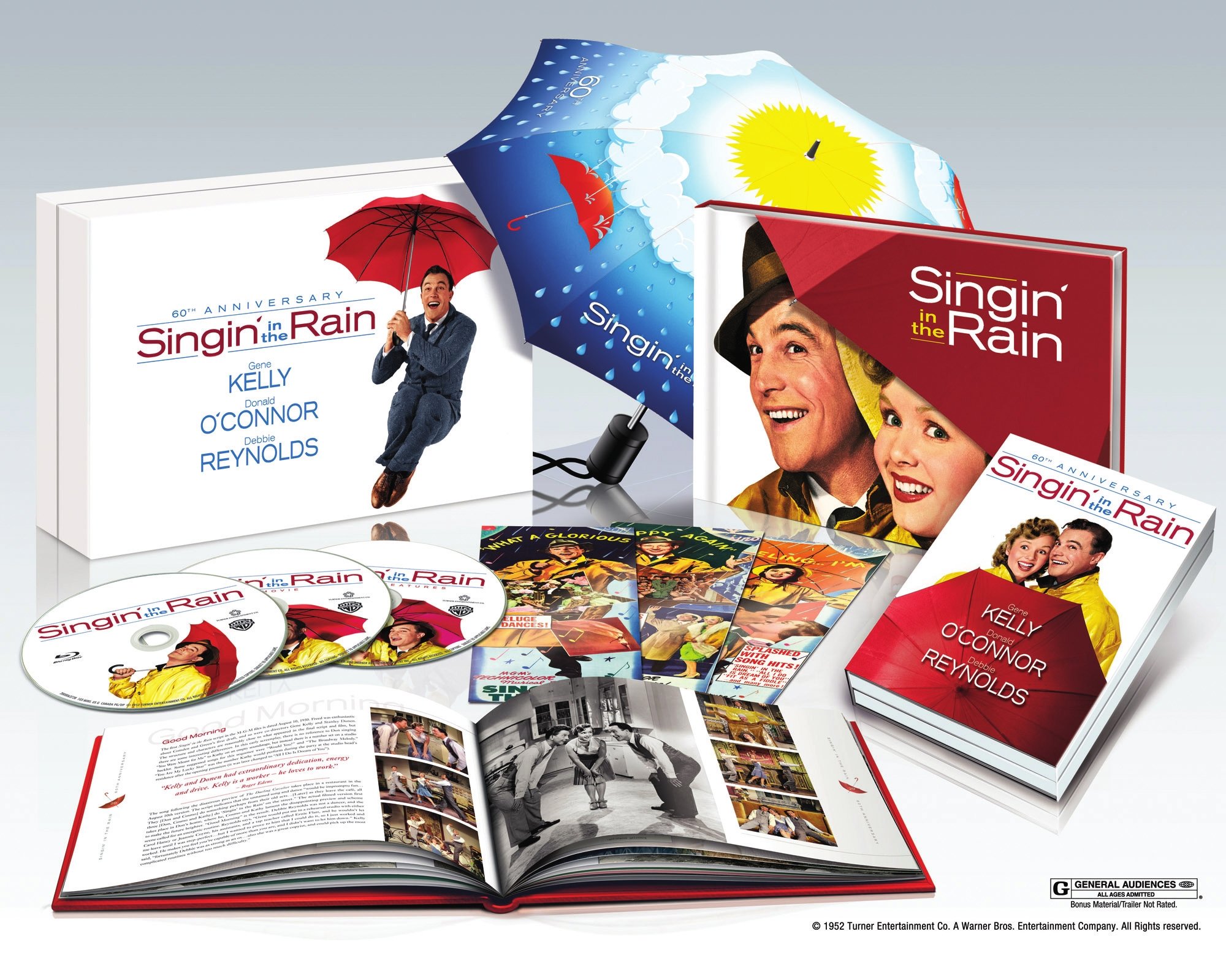 Singin' In the Rain: 60th Anniversary Ultimate Collector's Edition (Blu-ray + DVD) - image 1 of 3