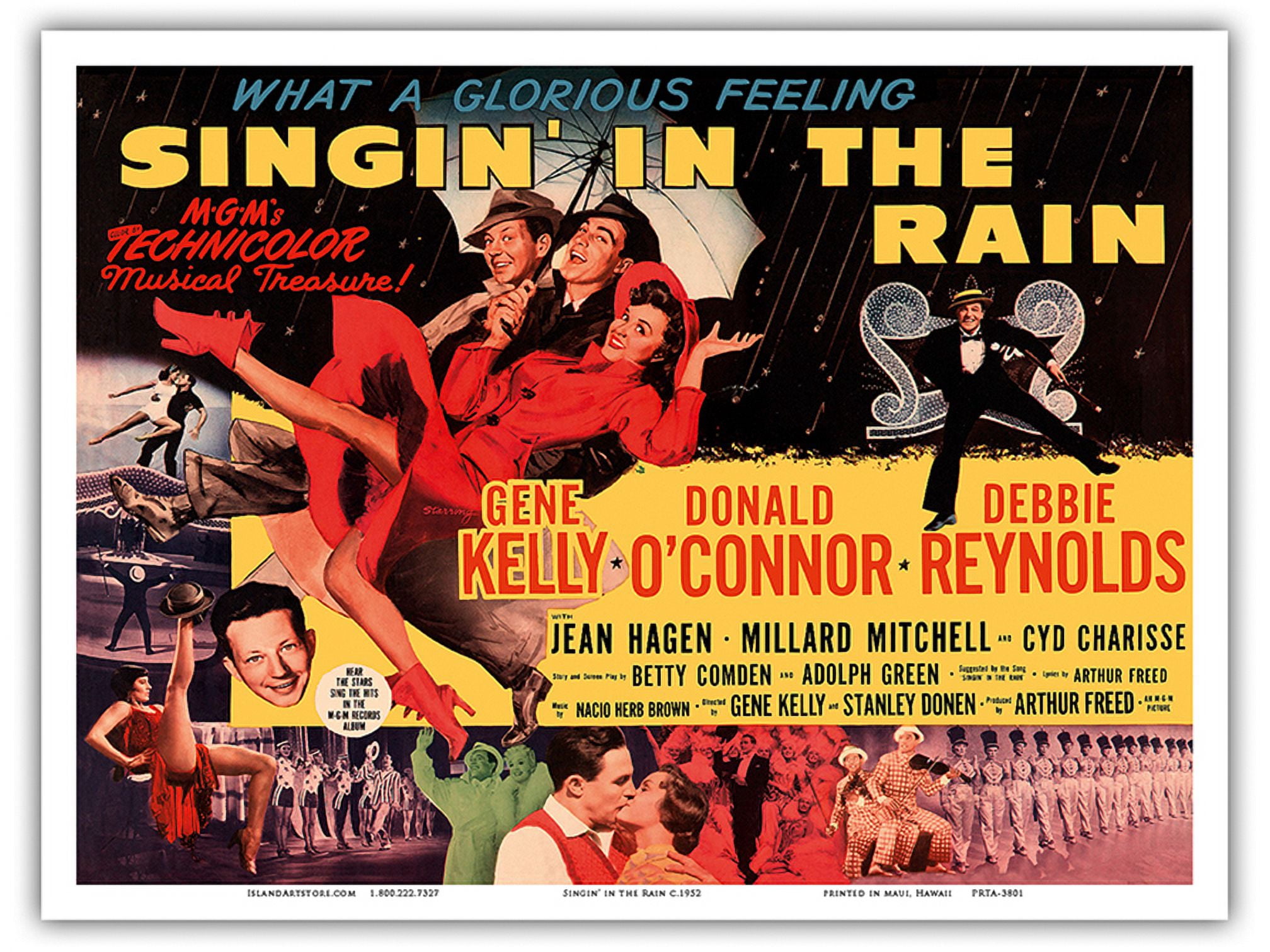 Singin' in the Rain - Starring Gene Kelly Donald O’Connor and Debbie