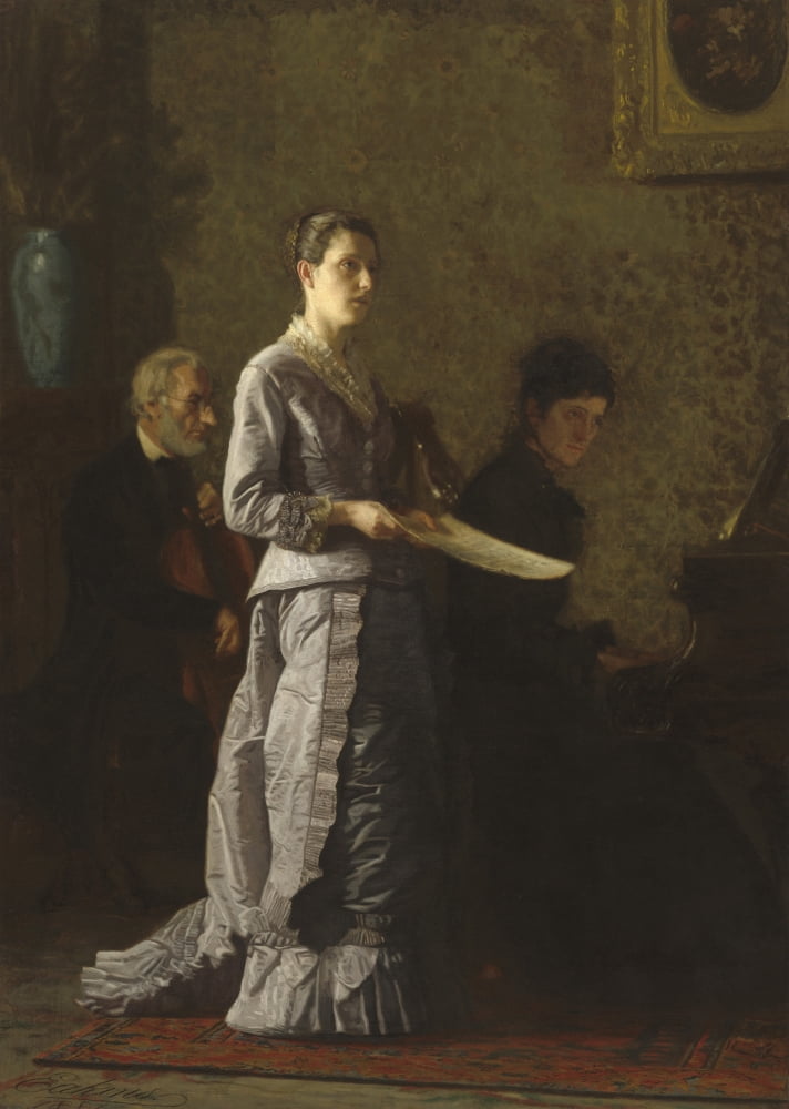 Singing A Pathetic Song Canvas Art - (24 x 36)