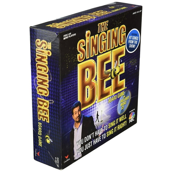 Singing Bee CD Board Game - You Don't have to Sing it Well, You Just have to Sing it Right