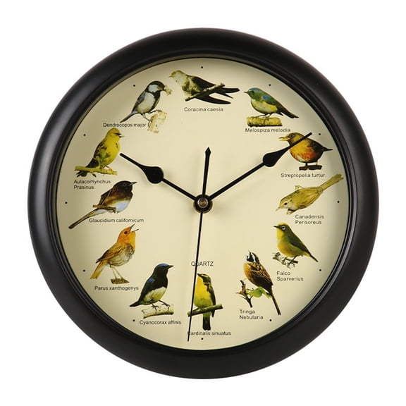 Singing Bird Clock, 25th Anniversary Edition,Premium Cherry