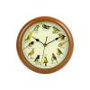 Singing Bird Wall Clock 12 Inch Bird Singing Clock for Home or Office Room Decorative