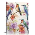 thumbnail image 1 of Awypu Singing Birds And Fragrant Flowers Poster Decorative Painting Canvas Wall Art Living Room Posters Bedroom Painting, 1 of 4