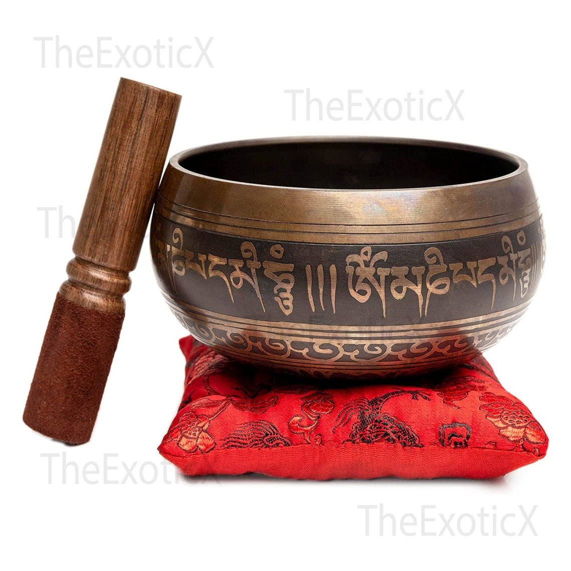 Singing Bowl Brass Musical Instruments Tibetan Buddhist Bell Metal