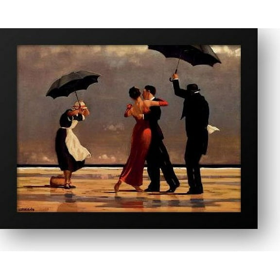 Singing Butler 36x28 Framed Art Print by Vettriano, Jack