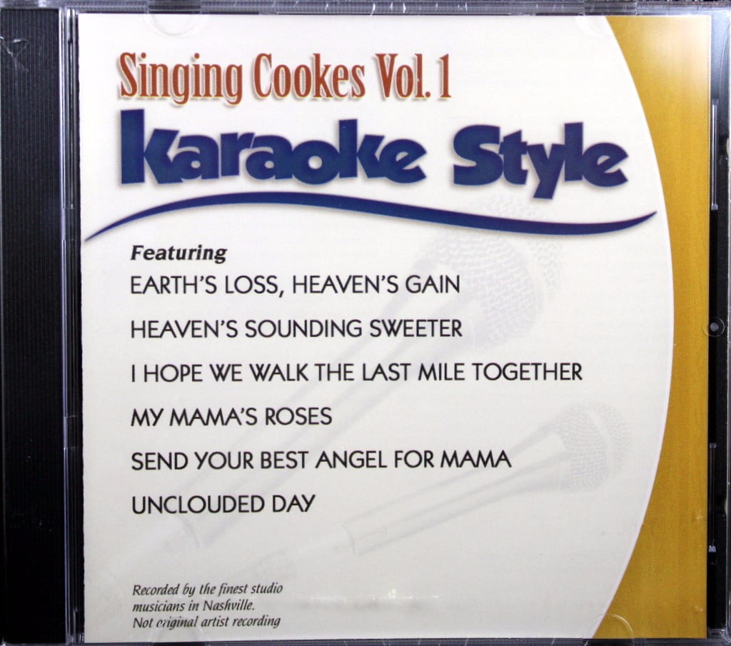 COMING SOON Singing Cookes Volume 1 Daywind Christian Karaoke Style NEW CD+G 6 Songs