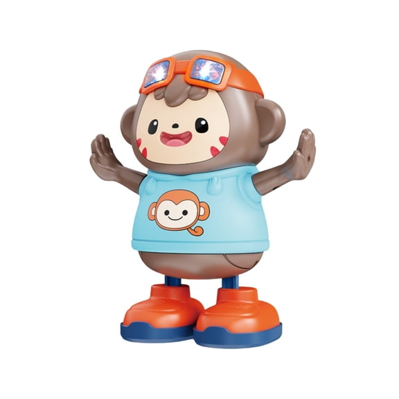 Singing And Dancing Monkey Robot Children's Light Up Musical Functional Figurine Beehive Game for Kids Activities for Toddlers 1-3 Kids Handheld Games for Toddlers Handheld Games for Toddlers 3-5