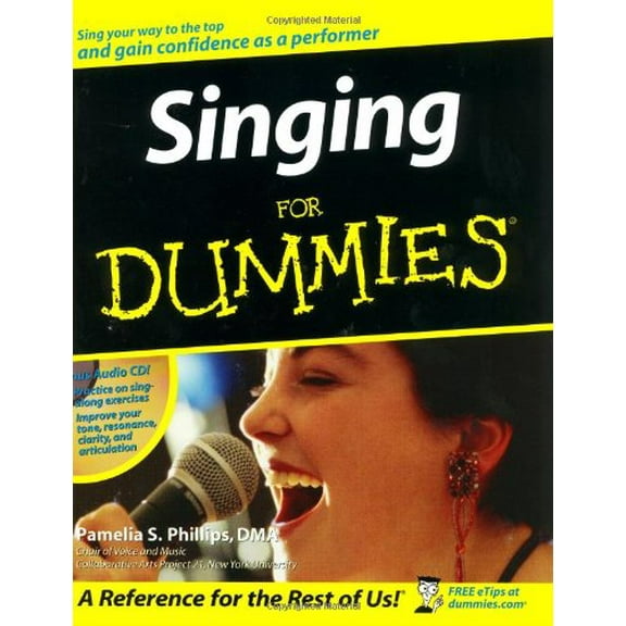 Pre-Owned Singing for Dummies (For Dummies (Lifestyles Paperback)) Paperback