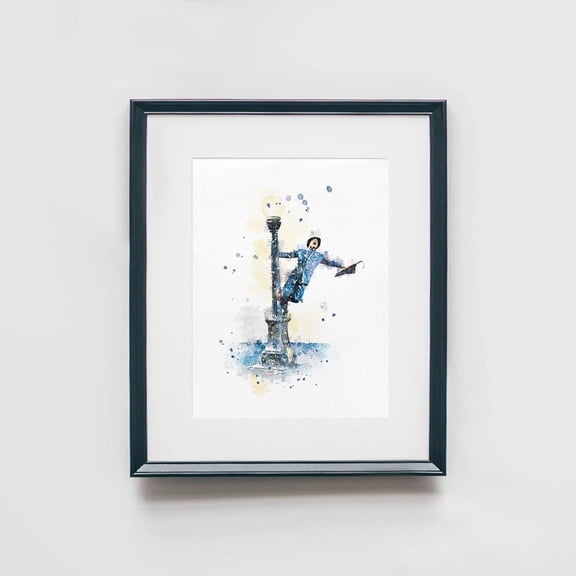 Singing In The Rain Inspired Art Printiginal Artwork Movies Musical