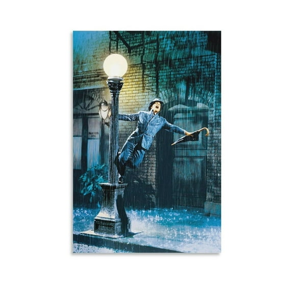 Singing In The Rain Movie Poster Canvas Art Poster And Wall Art Picture Print Modern Family Bedroom Decor Posters
