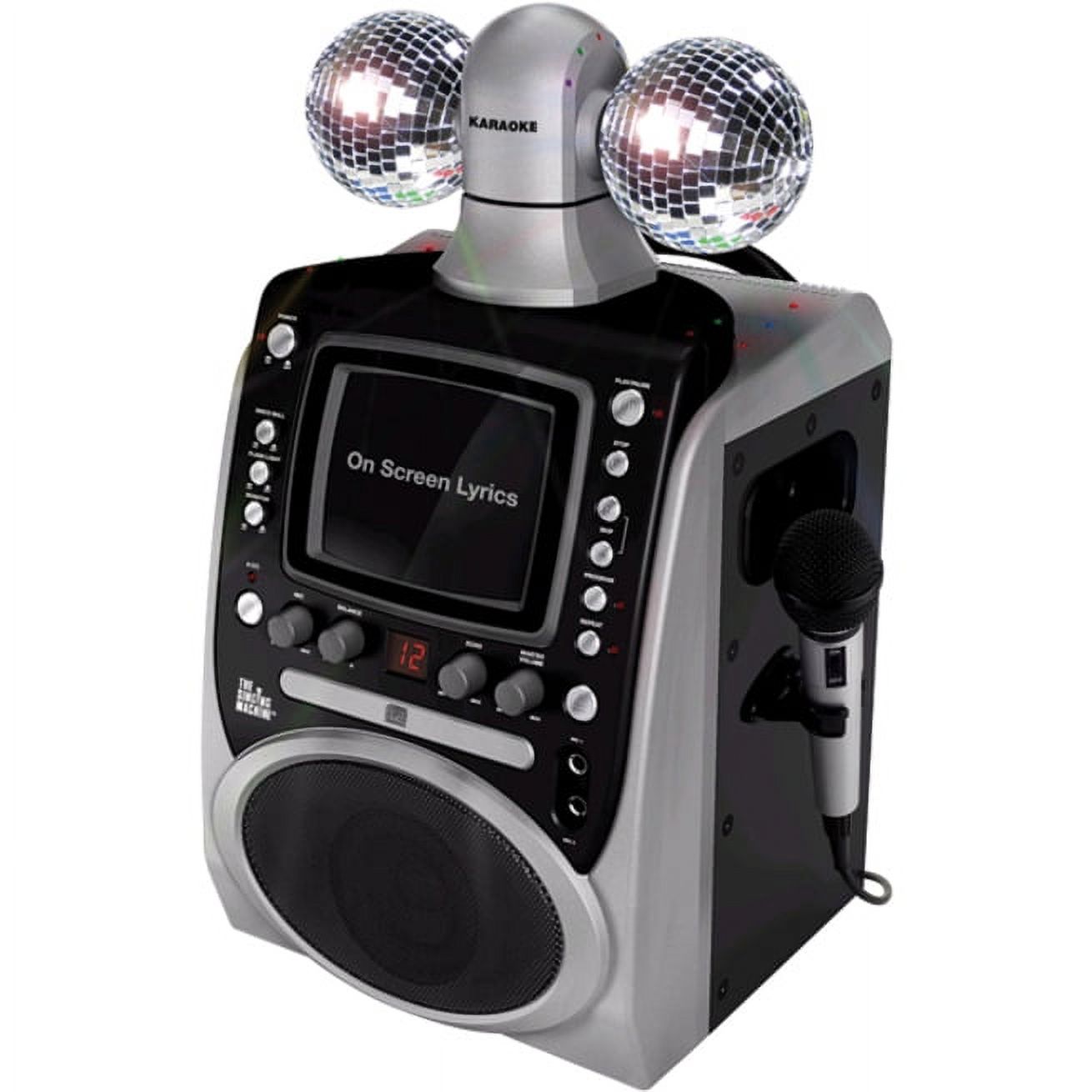 Singing Machine Disco Lights CDG Karaoke System (SML390) - image 1 of 4