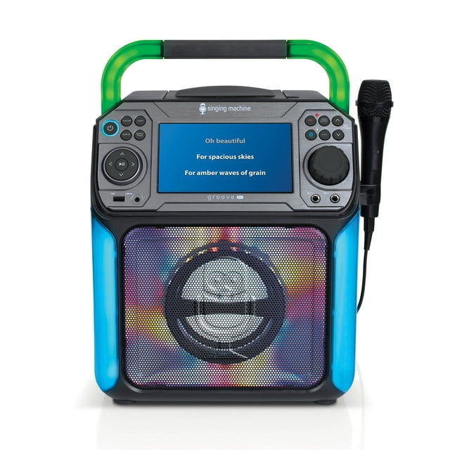 Singing Machine Groove XL Stand Alone Karaoke Machine with 6 Vocal