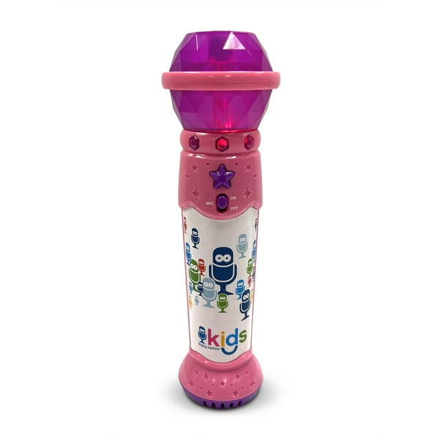Singing Machine Portable Karaoke Kid's Microphone, SMK723PP