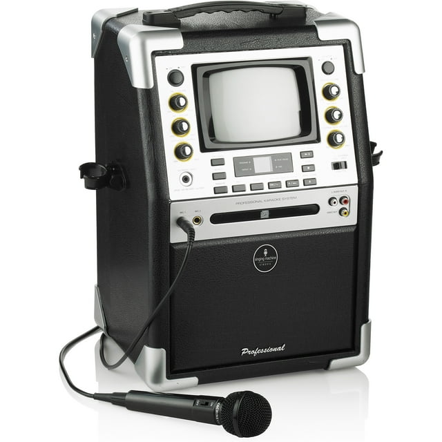 Singing Machine SMG901 CD+G Karaoke System with 5.5" B&W Monitor and Microphone