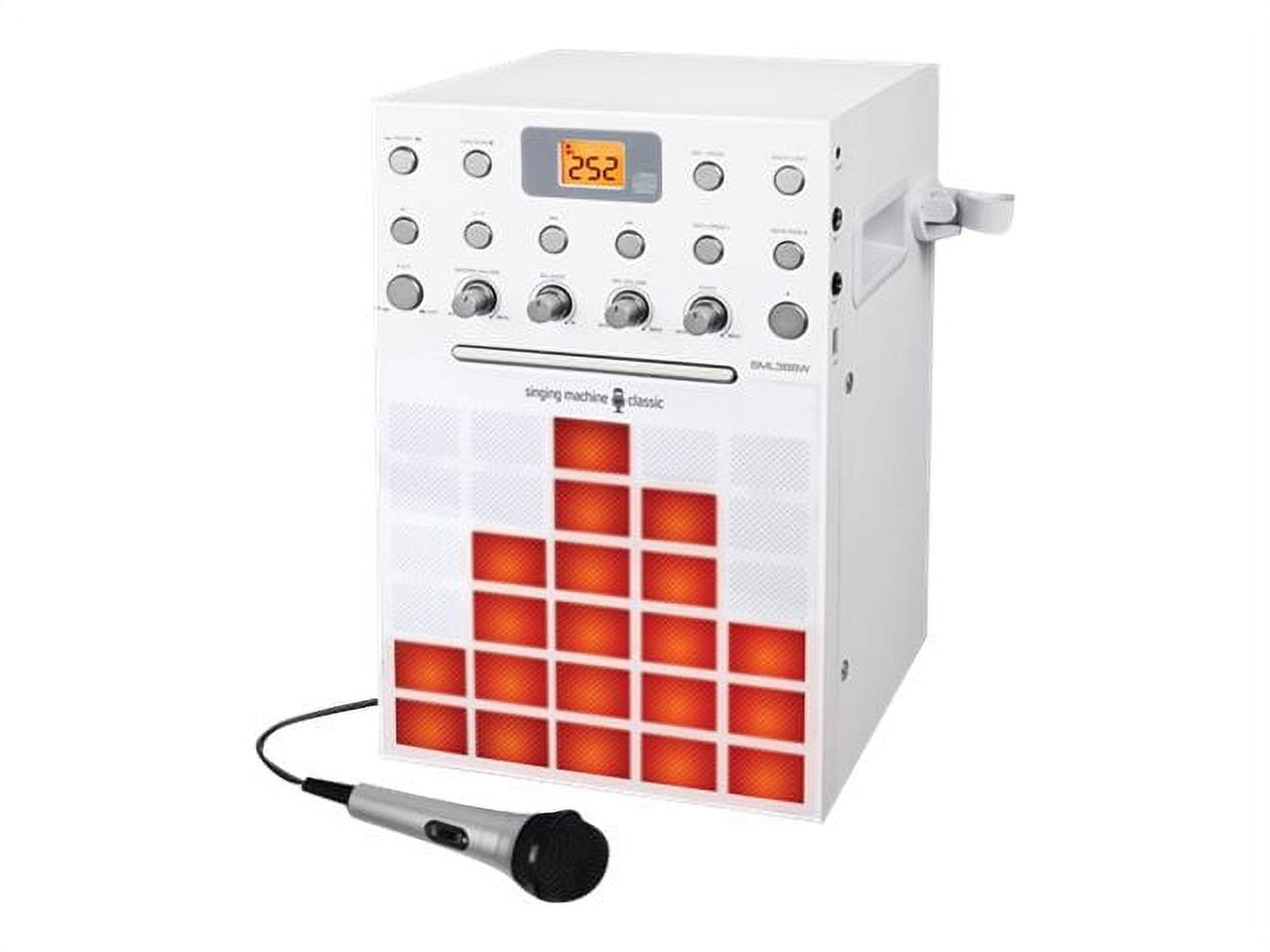 Singing Machine SML388W Karaoke system 5 Watt (total) white