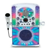 THE SINGING MACHINE Singing Machine SML625BTW Bluetooth CD+G Karaoke System