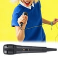 thumbnail image 1 of Singing Machine Unidirectional Dynamic Microphone Black Microphone Undirectional Dynamic Black Wired Undirectional Microphone for Singing, 1 of 7