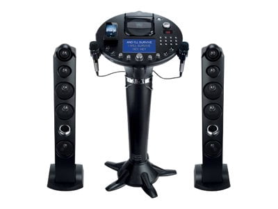 Singing Machine iSM1028Xa - Karaoke system with iPhone / iPod