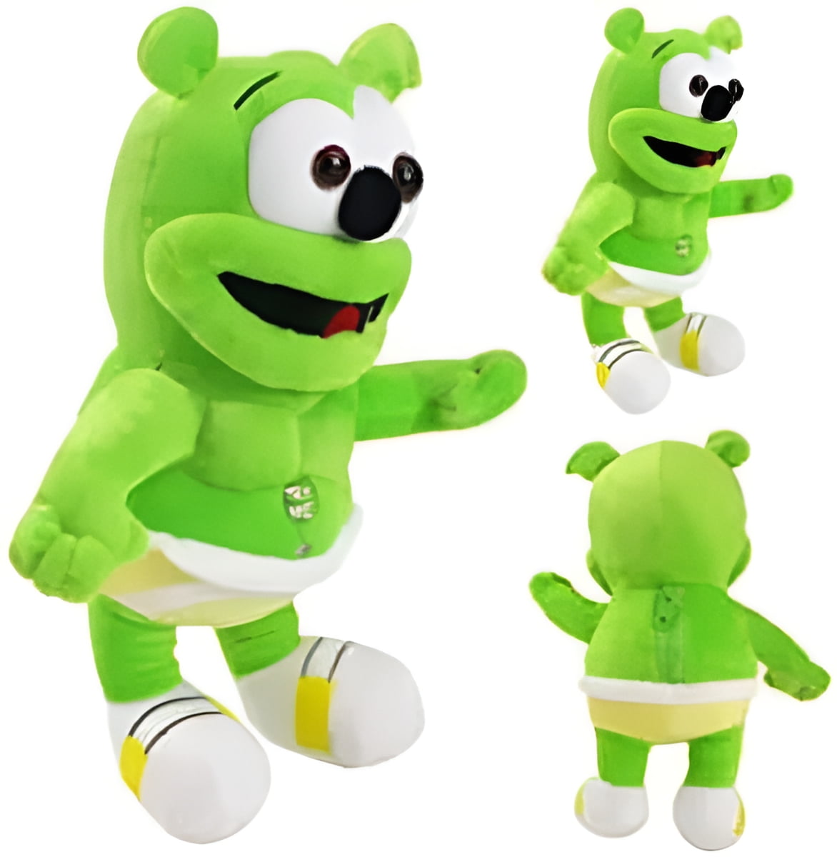 Singing Music Bear Gummy Bear Plush toy,green bear Doll,Birthday Gift,Christmas Decorations,30cm-XD