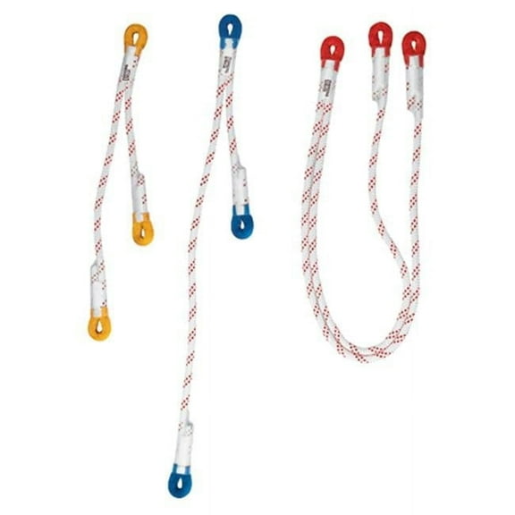 Singing Rock Static Rope Lanyard 'V' 25/65cm 10/30in - Durable Slings & Lanyards Set