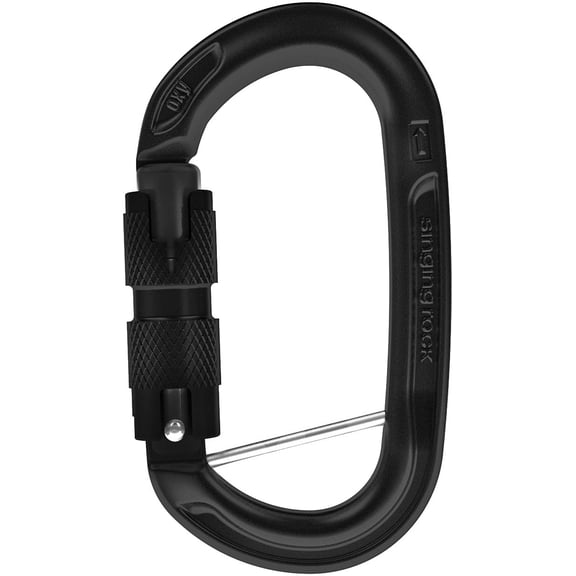 Singing Rock Oxy Captive Bar Tl Black - Secure Your Climbing Gear with Ease!