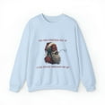 thumbnail image 1 of Singing Santa Black Unisex Heavy Blend™ Crewneck Sweatshirt, 1 of 4