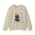 thumbnail image 1 of Singing Santa Black Unisex Heavy Blend™ Crewneck Sweatshirt, 1 of 4