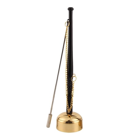Singing Scripture Implement Buddhist Supplies Brass Long Hand Bell Handbell Meditation Meditation & Prayer Temple Ritual