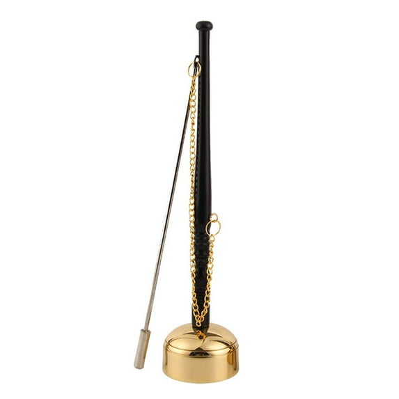 Singing Scripture Implement Buddhist Supplies Brass Long Hand Bell Handbell Meditation Meditation & Prayer Temple Ritual