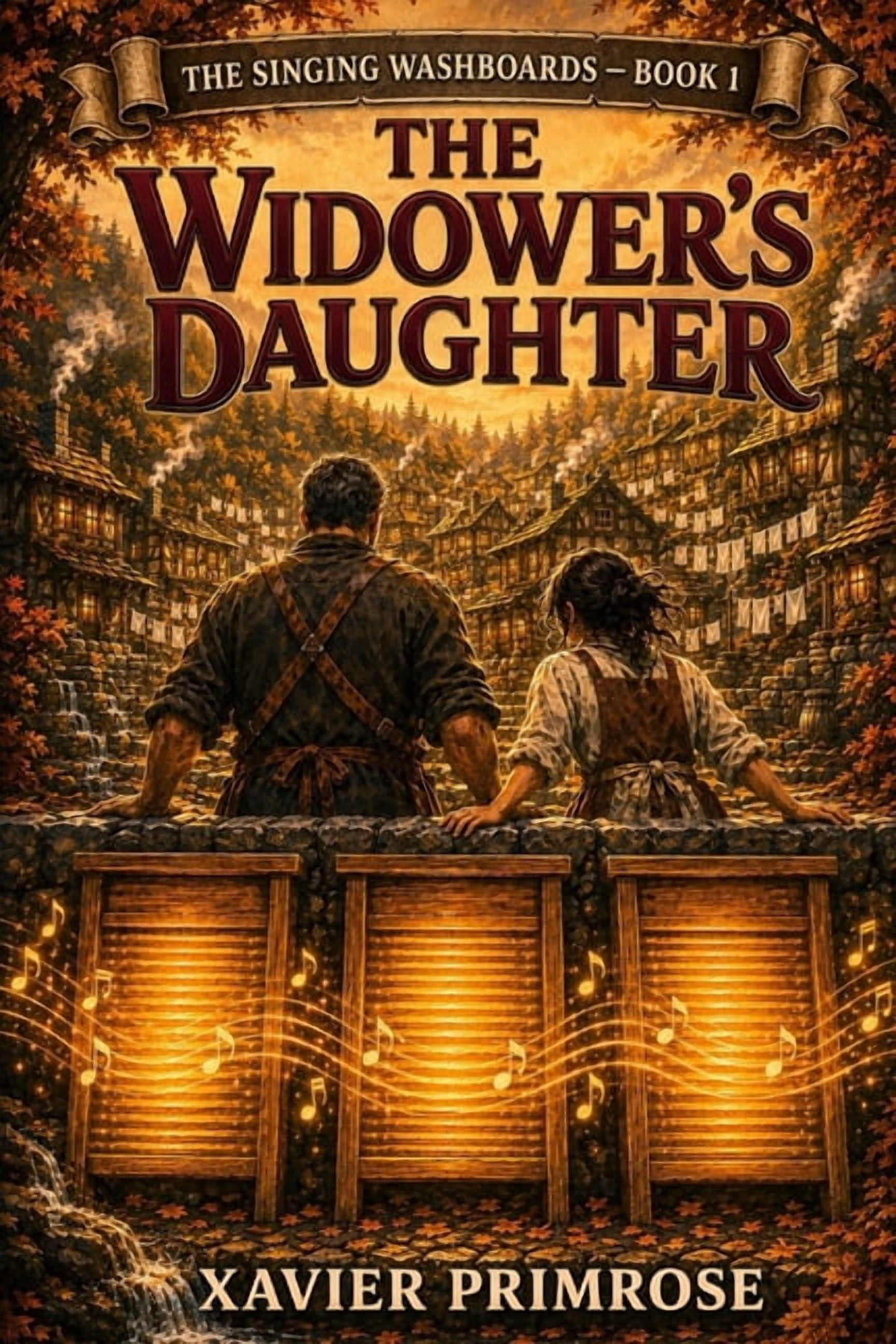 The Singing Washboards The Widower's Daughter (The Singing Washboards Book 1): A Cozy Fantasy About Grief, Belonging, and Learning How to Flour, Book 1, (Paperback)