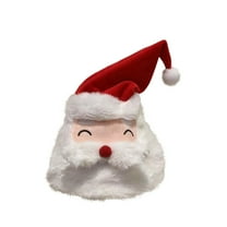 Singing and Dancing Santa Hat, Musical Christmas Hat with Fun Moves for Parties Festive Fun(A)