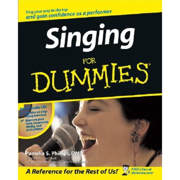 Pre-Owned Singing for Dummies (Paperback) by Pamelia S Phillips
