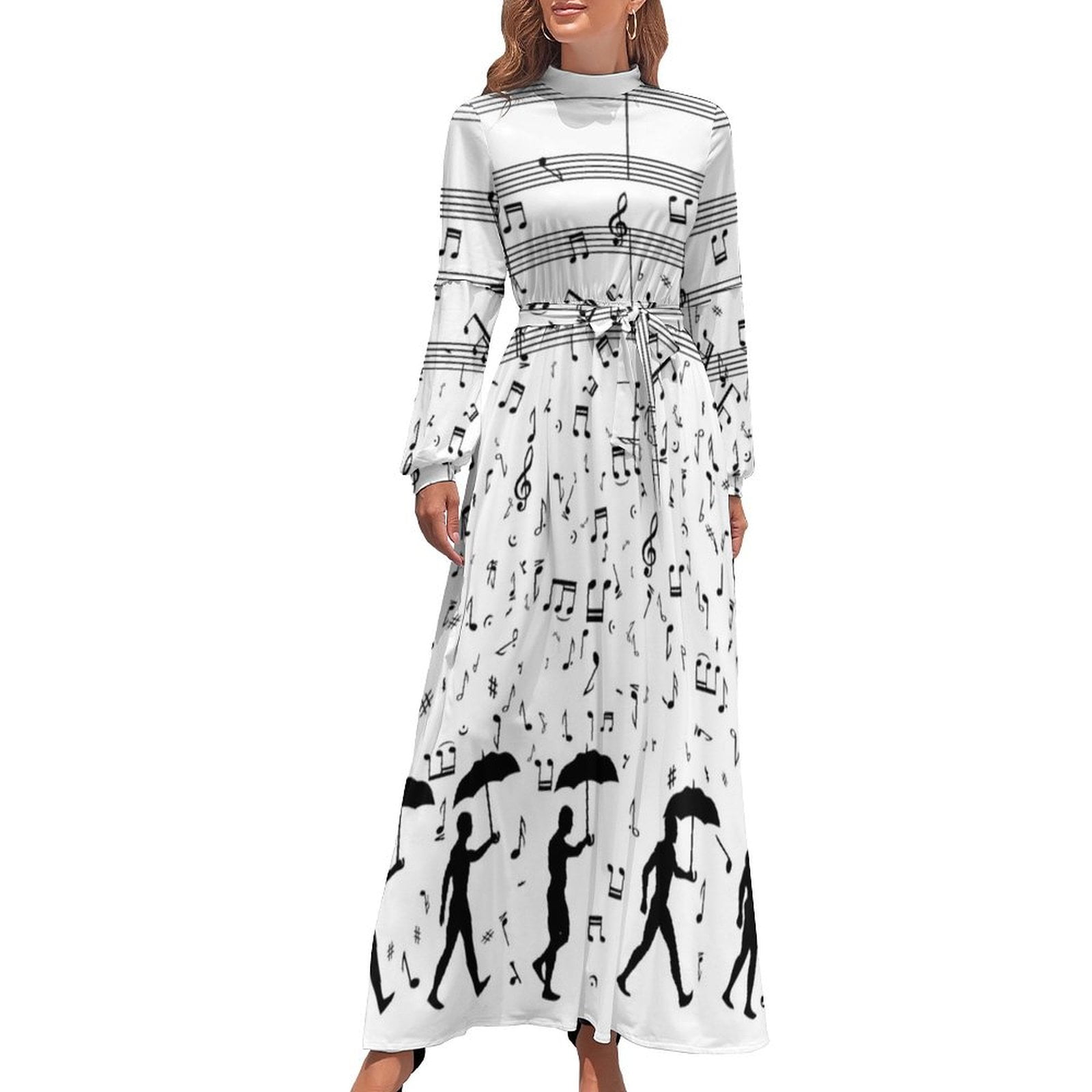 Singing in the Raaaain Long Dress african dresses for woman Woman ...