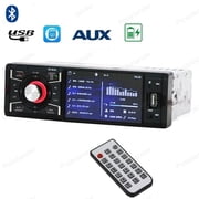 Single 1 DIN Car Radio MP5 Player Support USB / TF card AUX/SD 4.1-inch remote control Bluetooth Car Audio