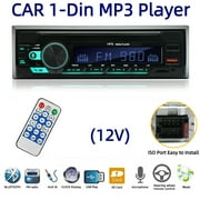 Single 1 Din Car Radio FM USB Bluetooth TF