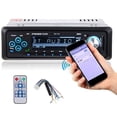 thumbnail image 1 of Single 1 Din Digital Media Car Stereo Radio Bluetooth Audio and Calling, Support MP3 WMA WAV Aux Input/USB/TF MP3 Player with Remote Control, 1 of 15