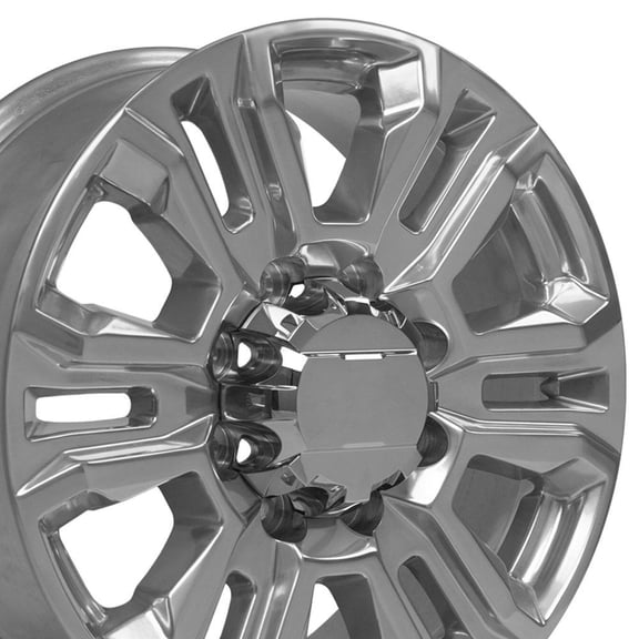Single(1) OE Wheels CV70A 20x8.5 Polished Rim 8x165.1 15ET