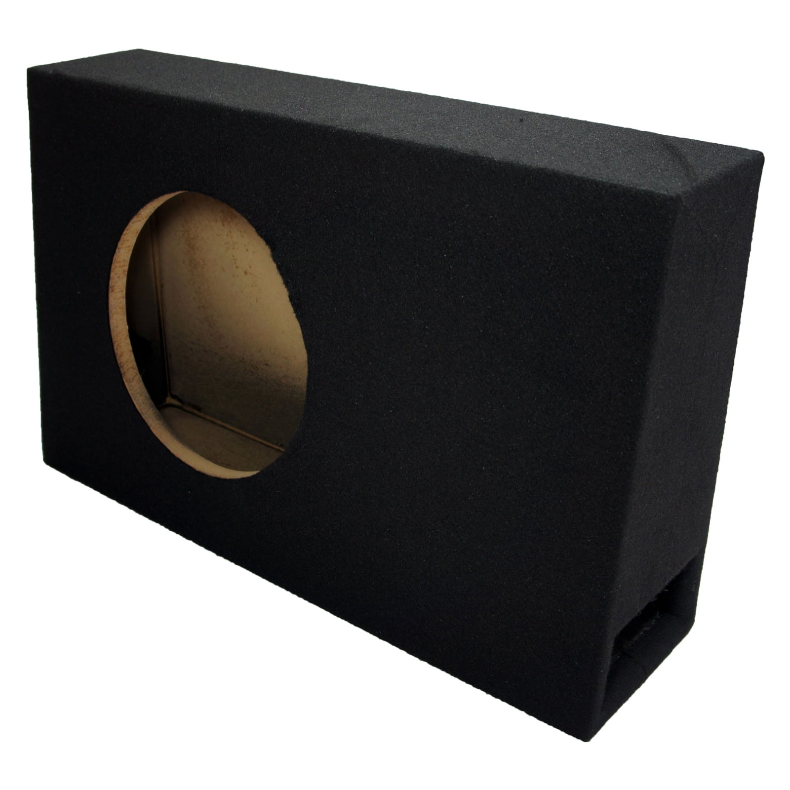 Single 10" Subwoofer Regular Standard Cab Truck Ported Stereo Sub Box Enclosure