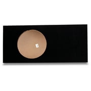 Single 12 Subwoofer Regular Standard Cab Truck Ported Stereo Sub Box Enclosure