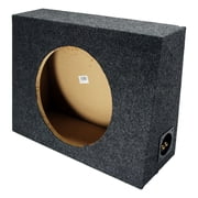 Single 12 Subwoofer Universal Standard Cab Truck Sub Box Enclosure Speaker