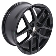 Single 18" X 8" Cast Aluminum Alloy Wheel Rim for Honda Civic 2022-2026 Alloy Rim 5x114.3 Offset 50mm Hub Bore 64.1mm Black Machined 42700T20A72 42700T20A31 42700-T20-A71 42700T20A71