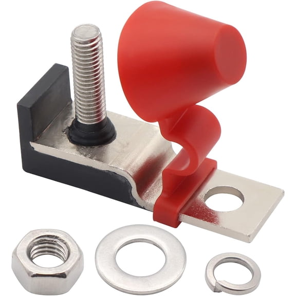 Single 5/16" (M8) MRBF Block Marine-Rated Holder Block 5/16 Mounting Hole Single