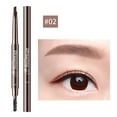 Single 7 Color Double Headed Triangle Eyebrow Pencil One Word Eyebrow