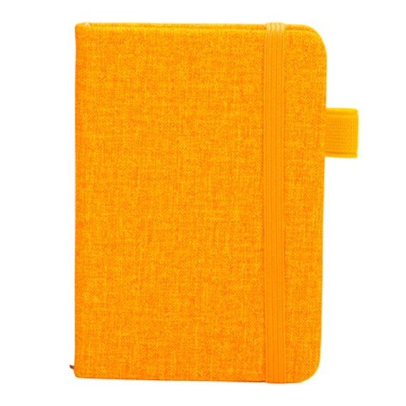 Single A7 Blank Notebook, Pocket-Sized Notebook With Built-In Pen Loop, Portable Memo Journal For Campus Study Workplace Meeting Notes Travel Sketching