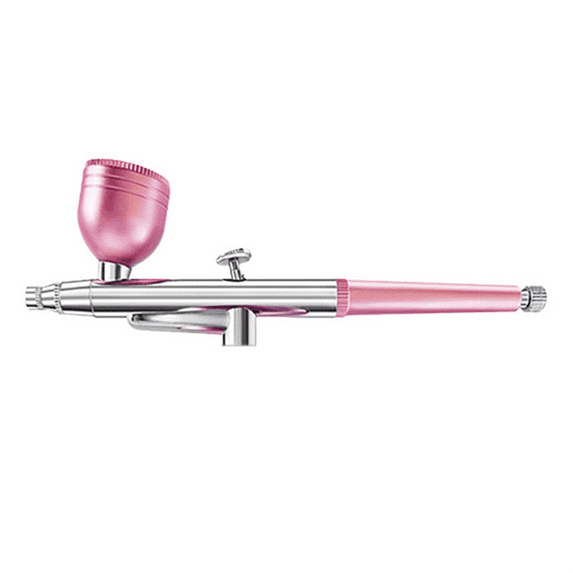 Single Action Airbrush 0.3mm Nozzles Pen- Pink