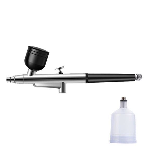 Single Action Airbrush for General Purpose Art Craft Projects Cake Decorating Makeup Art Nail Crafts Tattooing Tool