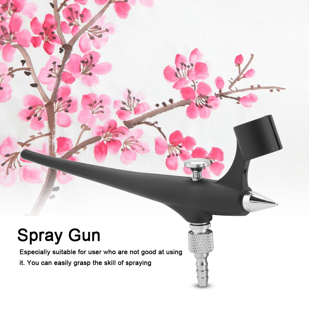 Single Action Paint Spray Gun Black Air Brush Professional Guns Nozzle
