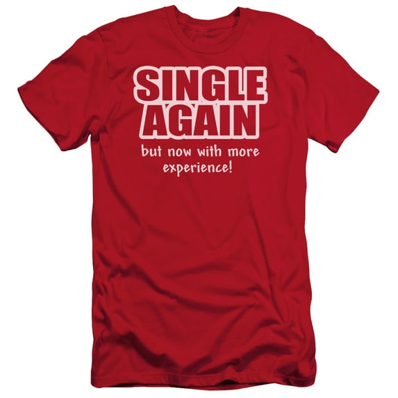 - Single Again - Slim Fit Short Sleeve Shirt - Small